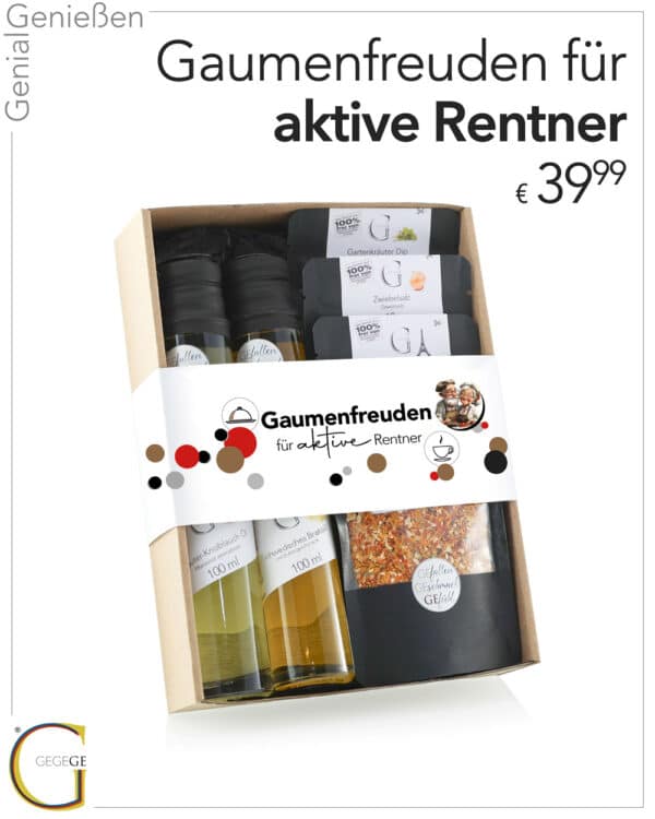 Gaumenfreuden fuer aktive Rentner