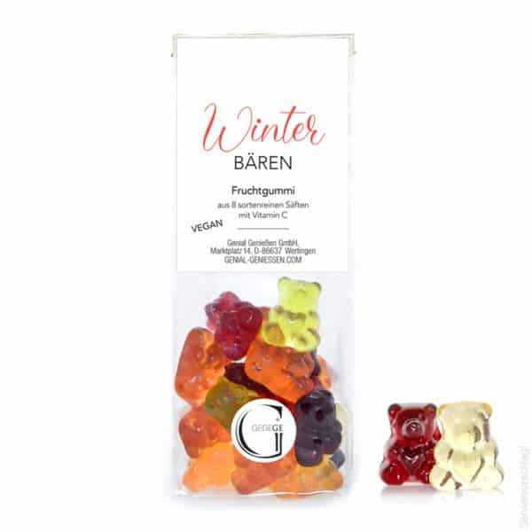 Winter Bären Fruchtgummi