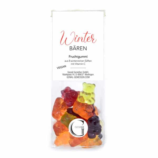 Winter Bären Fruchtgummi